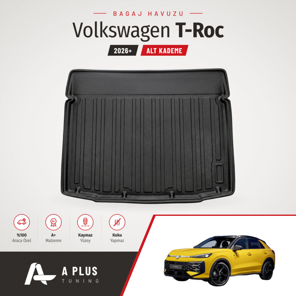 2026+ VW T-Roc Alt Bagaj Havuzu