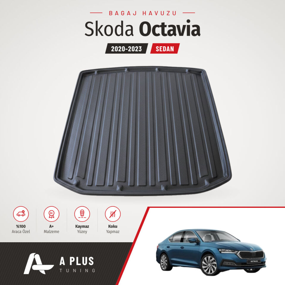 2020-2023 Skoda Octavia Sedan A8 Bagaj Havuzu