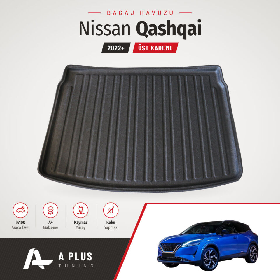 2022+ Nissan Qashqai Üst Bagaj Havuzu