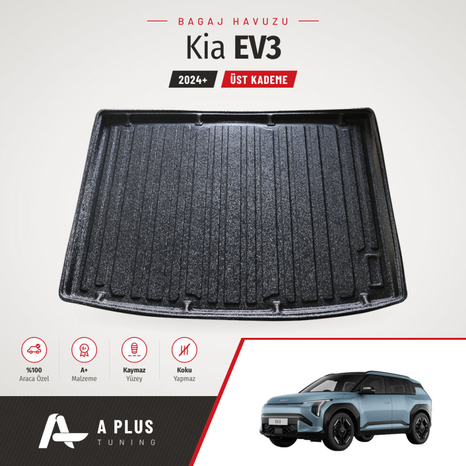 2024+ Kia EV3 Üst Kademe Bagaj Havuzu