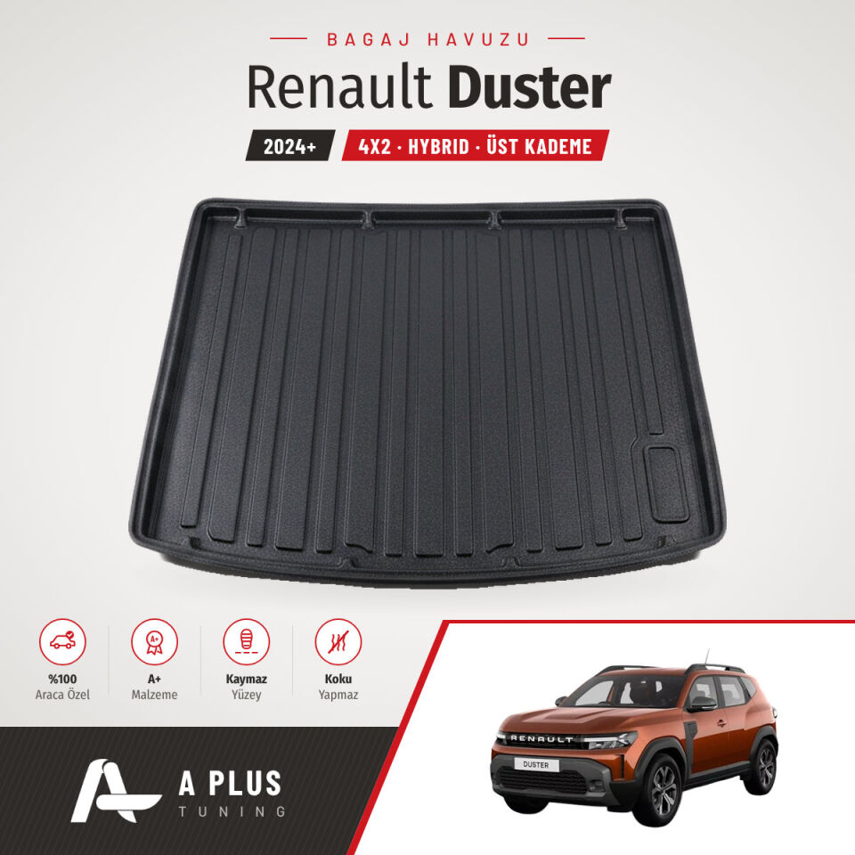 2024+ Renault Duster 4X2 Hybrid Üst Kademe Bagaj