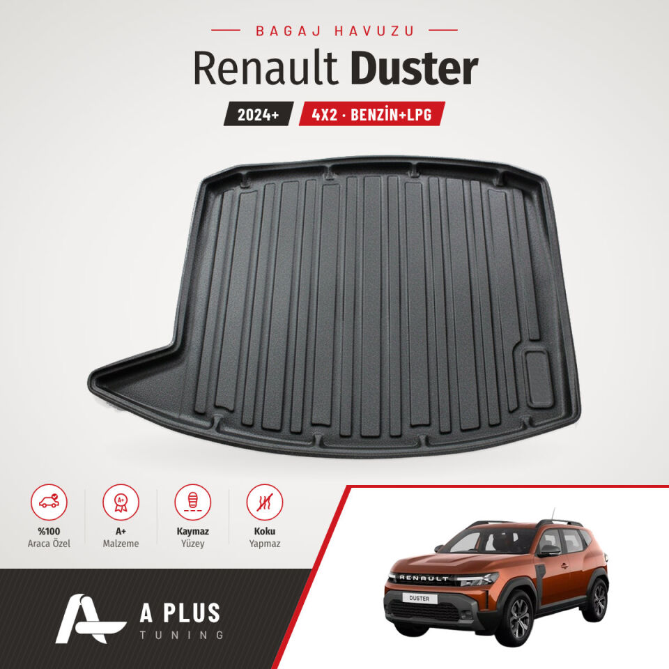2024+ Renault Duster 4X2 Benzin/LPG Bagaj Havuzu