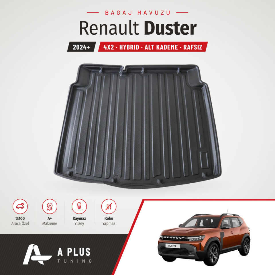 2024+ Renault Duster 4X2 Hybrid Alt Kademe Rafsız