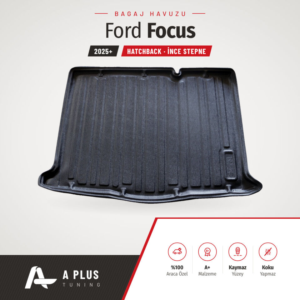 2025+ Ford Focus 5 HB İnce Stepne Bagaj Havuzu